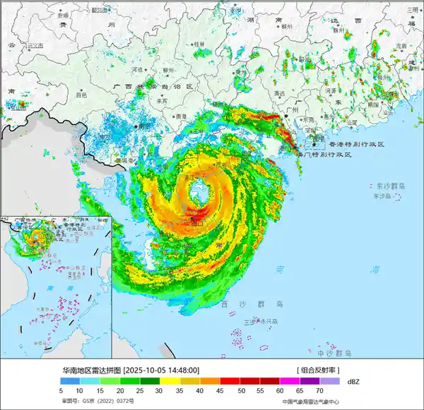麦德姆狂袭广东！14级风王登陆，海水倒灌如巨兽吞噬海岸