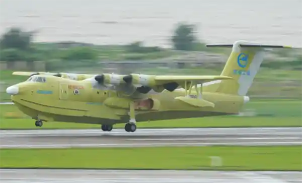 AG600批产第二架机首飞成功，国产大飞机再添新翼