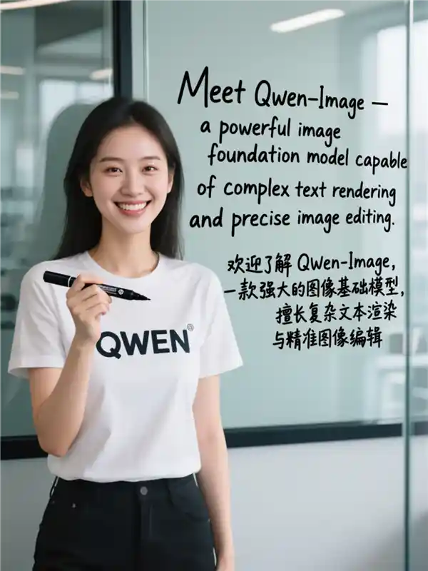 阿里通义千问深夜重磅开源Qwen-Image,开启中英双语图像生成新纪元